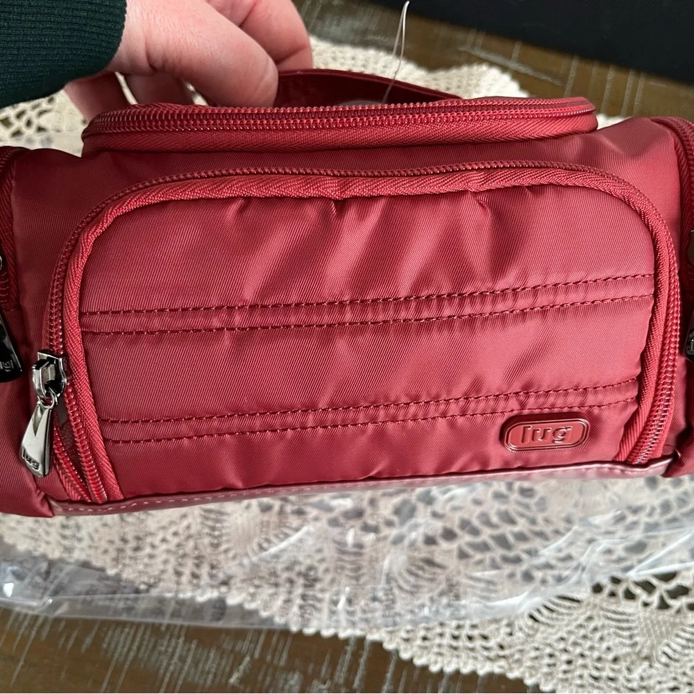 Lug rosewood red mini trolley new with tags - Picture 1 of 5
